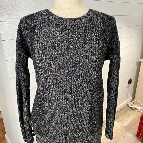 All Saints Lace Jumper Tie Side Sweater Wool Sz S - Picture 3 of 11